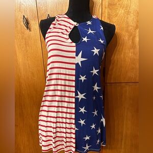 Lot of two—Patriotic Tops 4th of July
